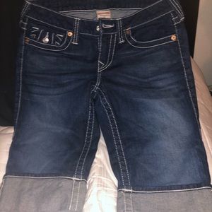True religion shorts! In very good condition!